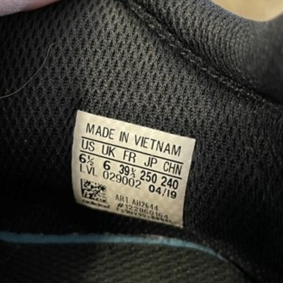 Adidas Men's LVL 029002 Black/White Cloud Foam Basketball Shoes Size 6.5 - Picture 5 of 5